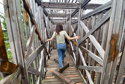 Image of the huge three-dimensional maze DEKKAI