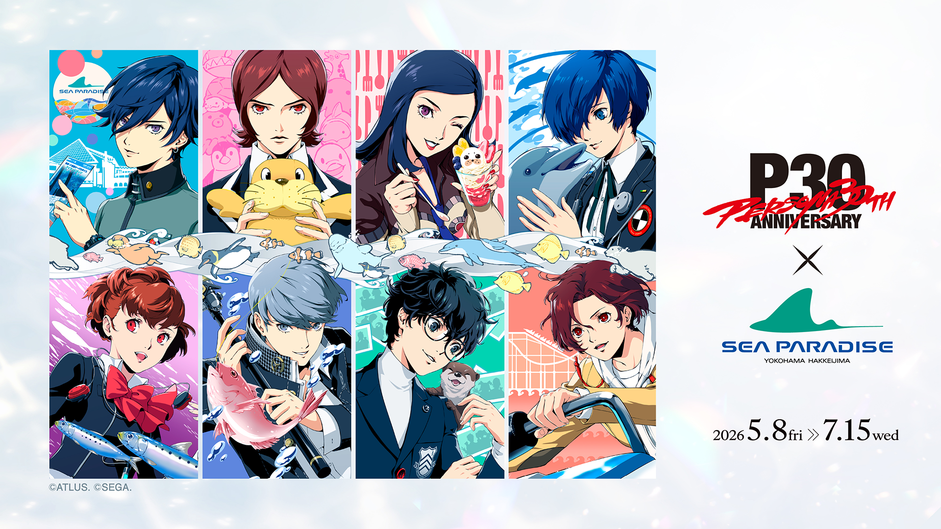 PERSONA × SEA PARADISE